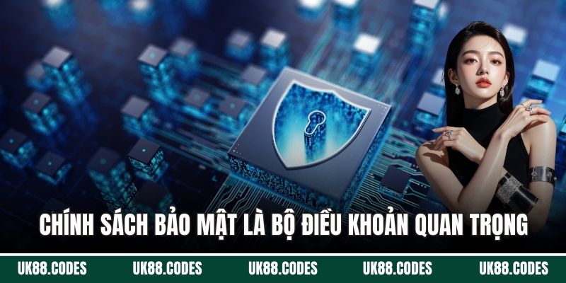 Chính sách bảo mật là bộ điều khoản quan trọng
